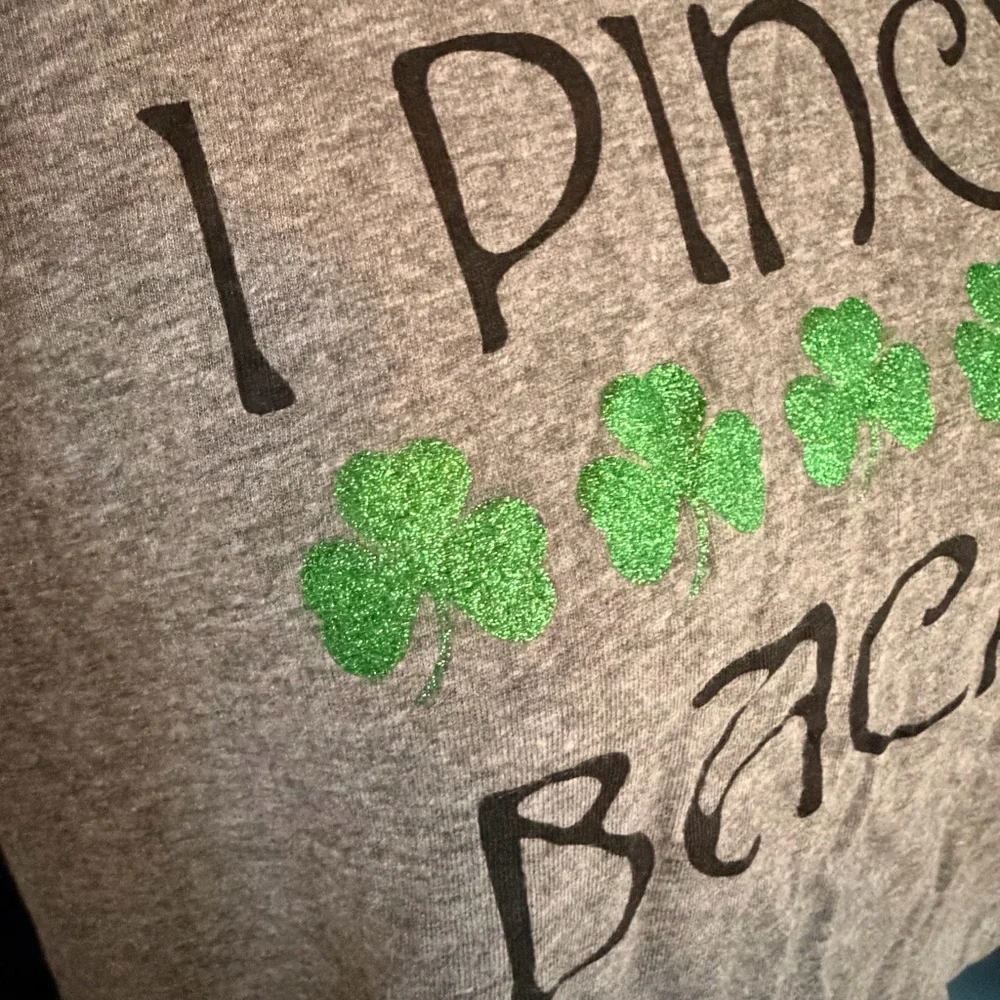St. Patrick’s Day Long Sleeve Shirt Shamrock Design☘️ - Picture 2 of 4